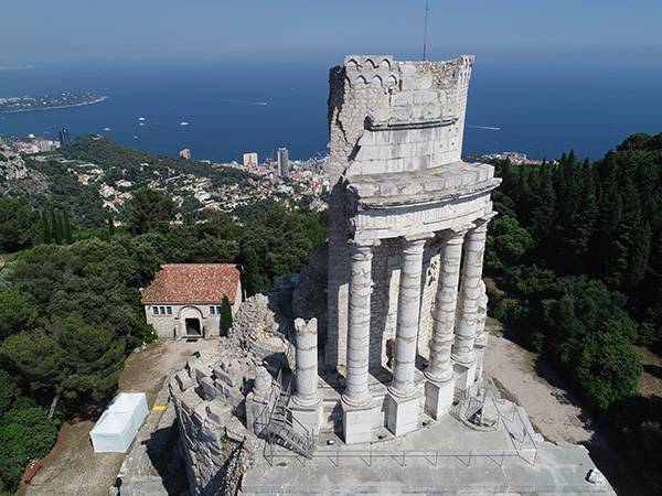 La Turbie - Trophée d'Auguste ©Drone de Regard