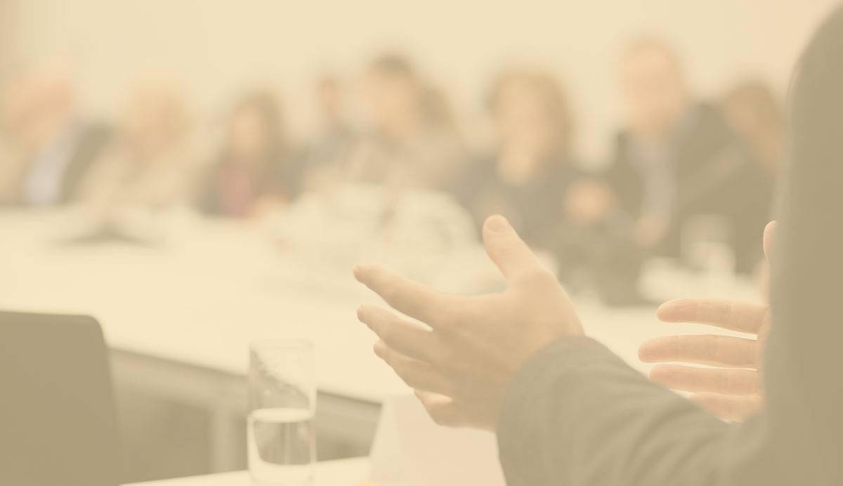 Evento professionale come seminario o meeting con vista mare a Mentone