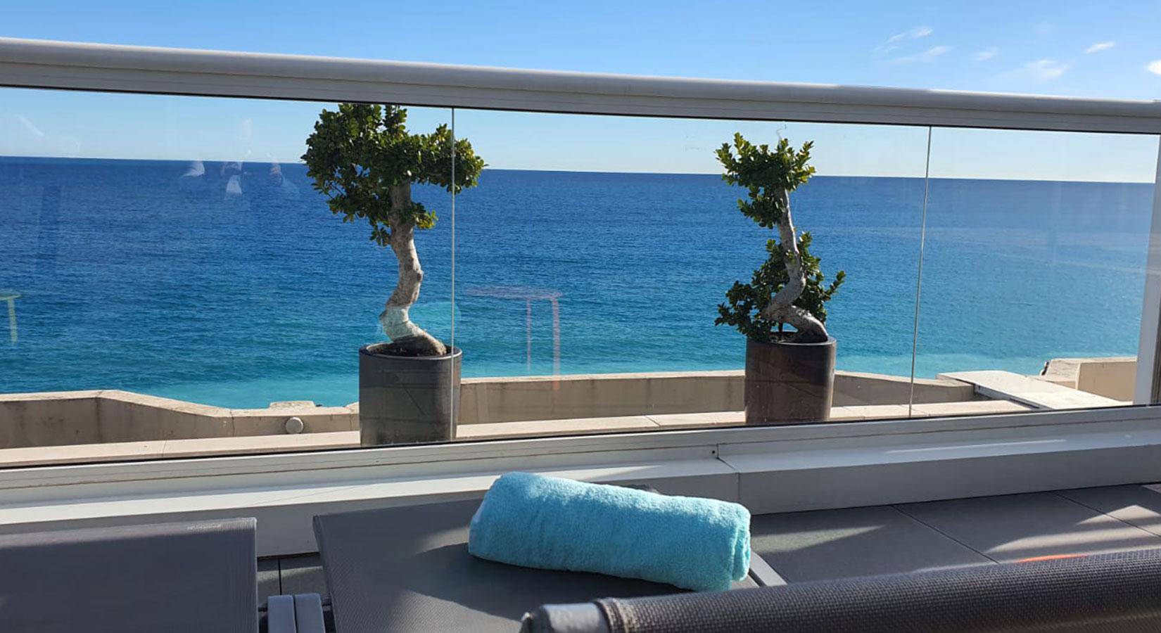 Luxury spa with sea view in Menton, near Nice and Monaco