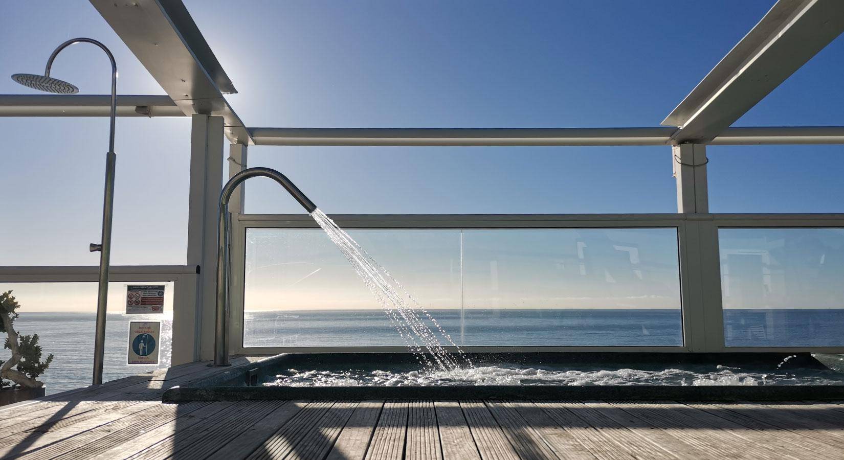 Luxury spa with sea view in Menton, near Nice and Monaco